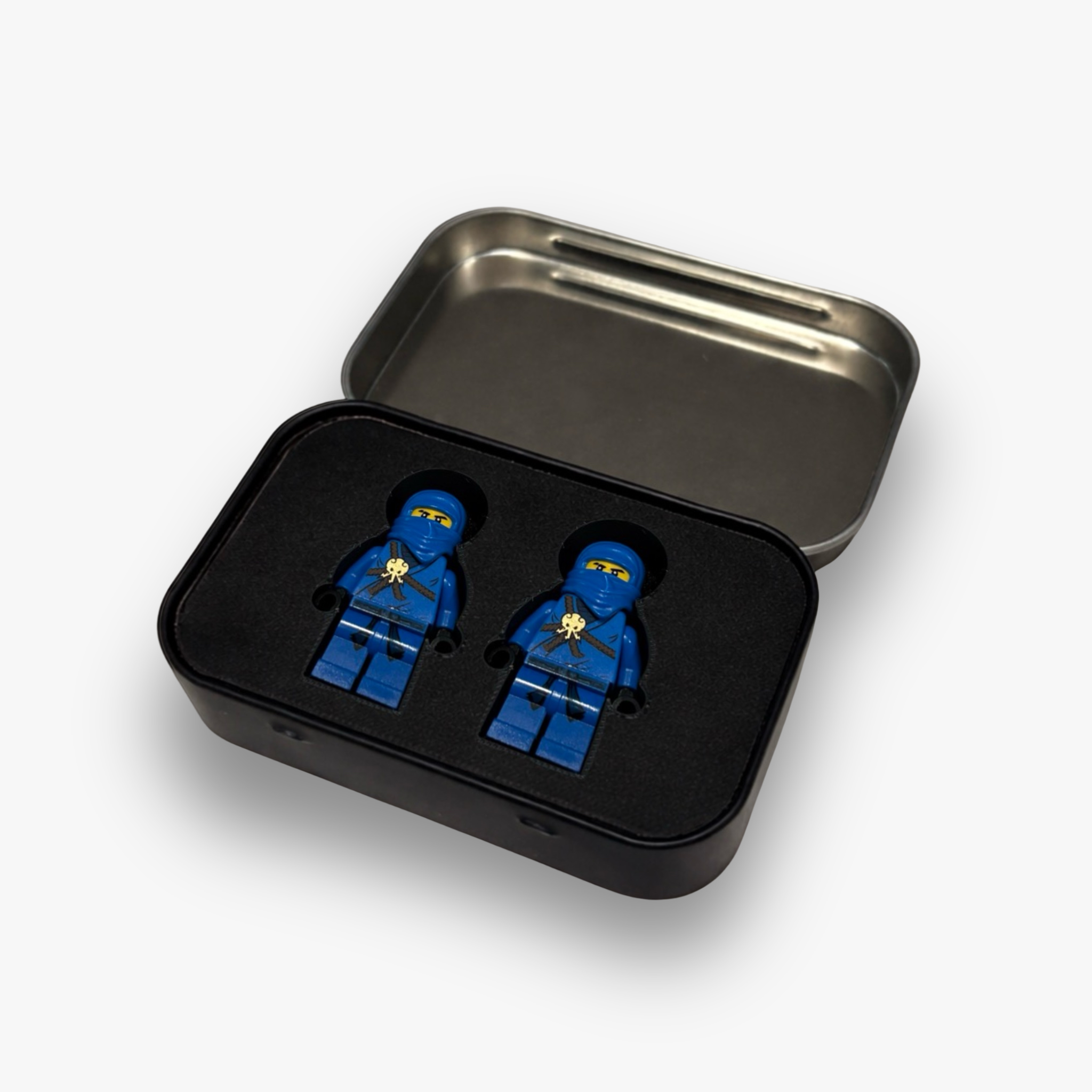 StealthFigs™ Two Minifigure Pocket Figure Case with Foam Insert